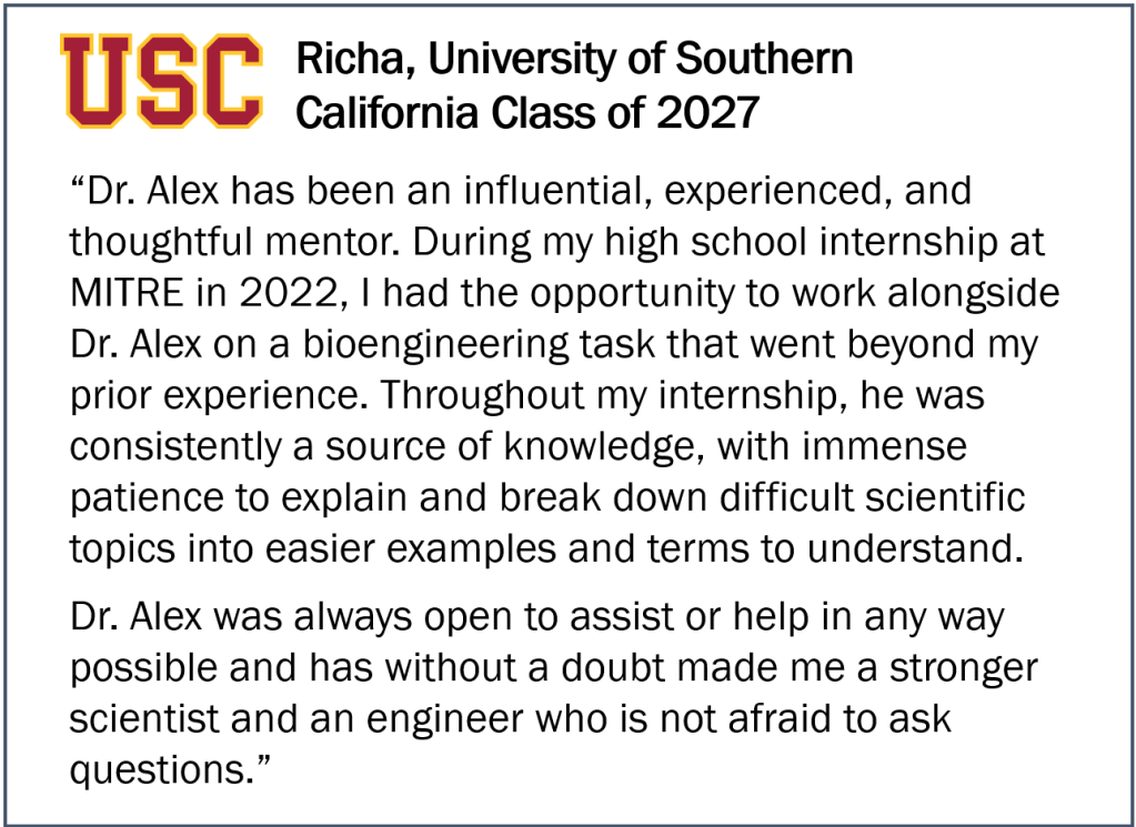 Testimonial about Dr. Alex from The Admission Algorithm from his students, mentees, and program coordinators.